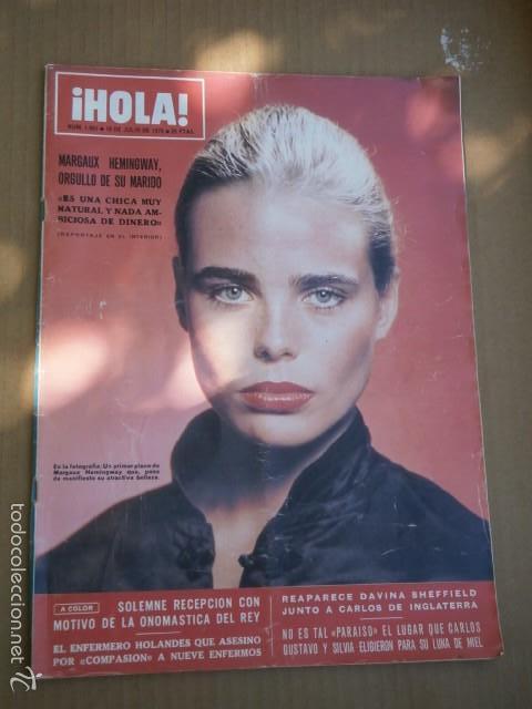 Collectionnisme de Magazine &iexcl;Hola!: Revista Hola,10-7-76,n&ordm; 1663
