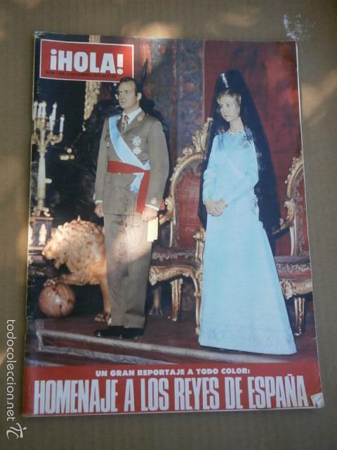 Collectionnisme de Magazine &iexcl;Hola!: Revista Hola,6-12-75,n&ordm;1632
