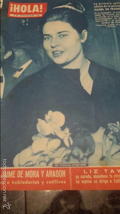 Collectionnisme de Magazine &iexcl;Hola!: REVISTA HOLA N&ordm; 867 ABRIL 1961