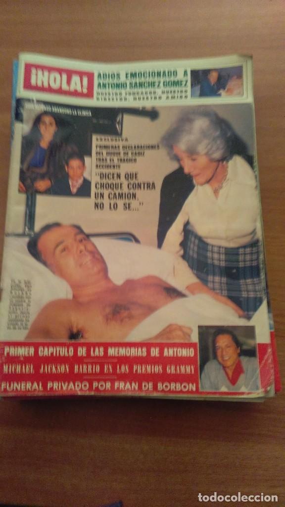 Collectionnisme de Magazine &iexcl;Hola!: LOTE DE 13 REVISTAS DE HOLA - N&ordm; EN EL INTERIOR