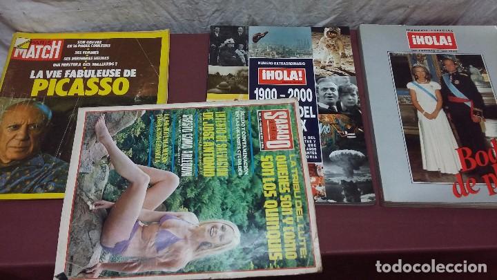 Collectionnisme de Magazine &iexcl;Hola!: LETE REVISTAS...HOLA.. PARIS MATCH... SEMANA...