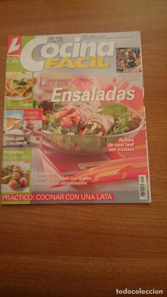 Collectionnisme de Magazine &iexcl;Hola!: COCINA FACIL DE LECTURAS  n&ordm;118-   JUNIO 2007-