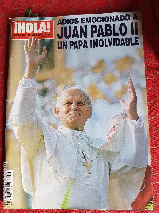 Collectionnisme de Magazine &iexcl;Hola!: juan pablo II