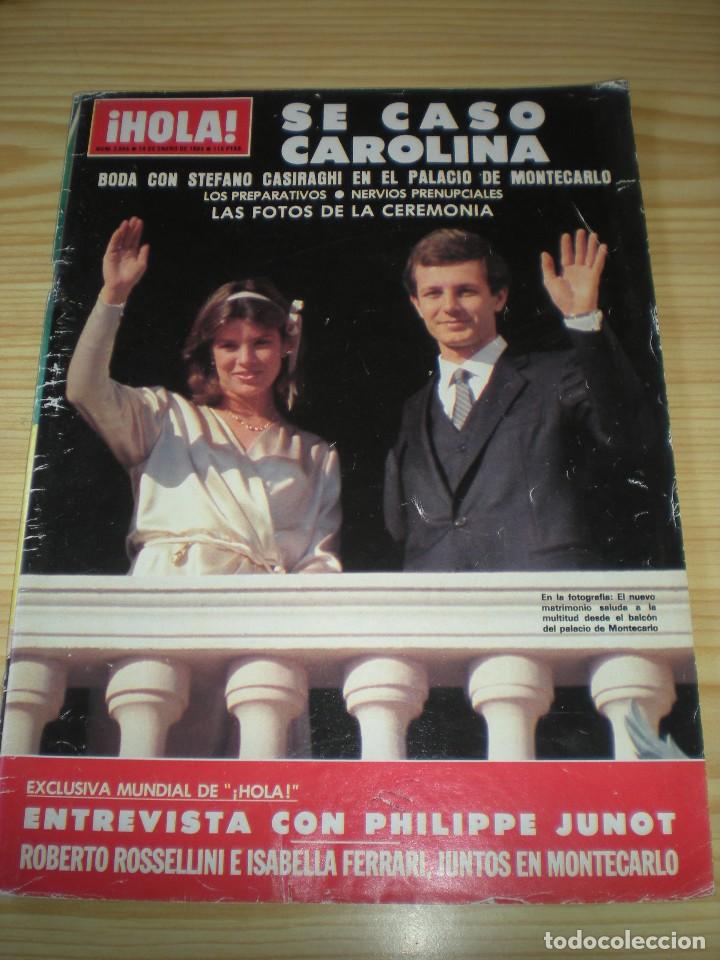 Collectionnisme de Magazine &iexcl;Hola!: Revista Hola n&ordm; 2055 del 14 de enero de 1984
