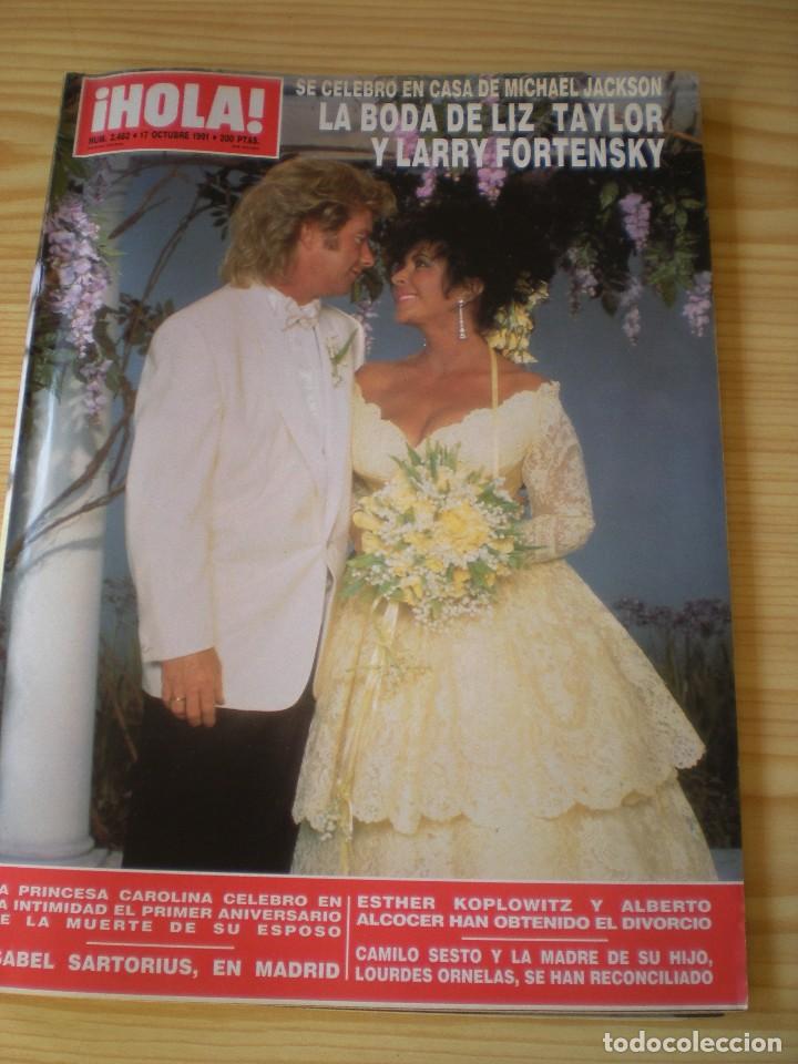 Collectionnisme de Magazine &iexcl;Hola!: Revista Hola n&ordm; 2462 del 17 de octubre de 1991