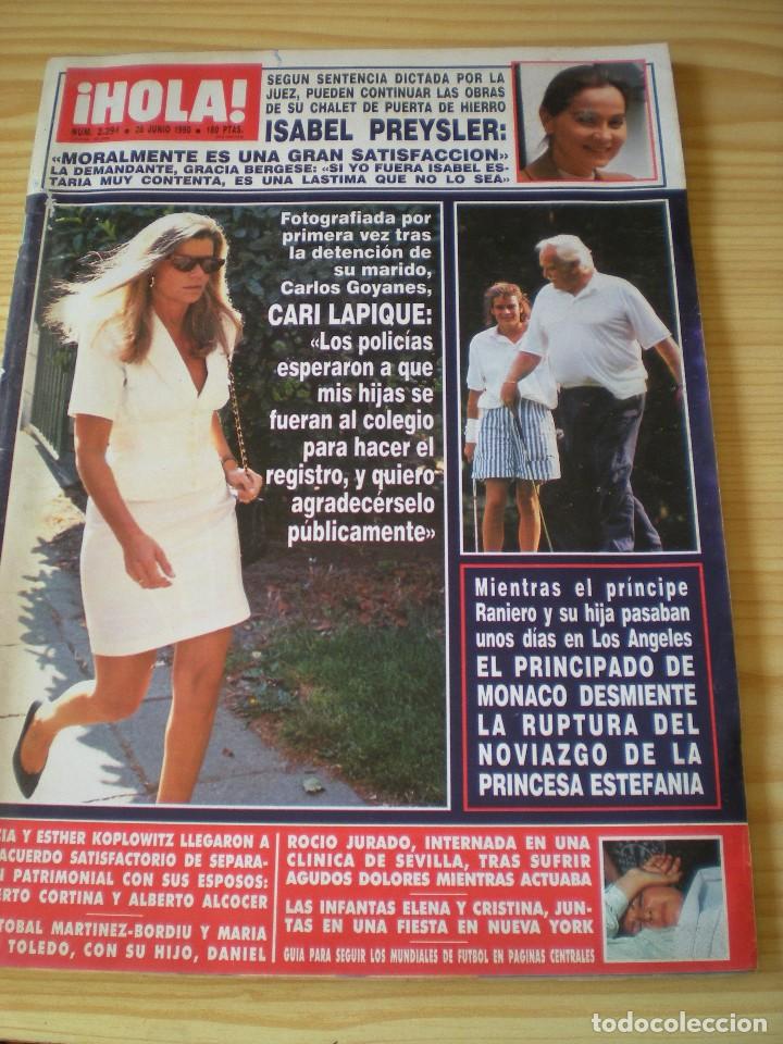 Collectionnisme de Magazine &iexcl;Hola!: Revista Hola n&ordm; 2394 del 28 de junio de 1990