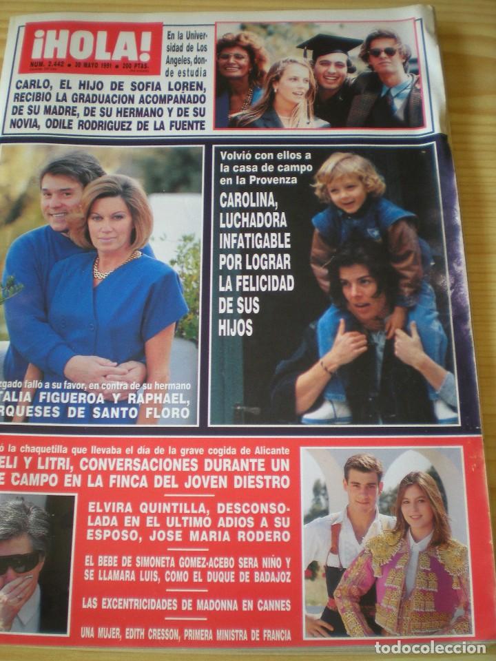 Collectionnisme de Magazine &iexcl;Hola!: Revista Hola n&ordm; 2735 del 09 de junio de 1997