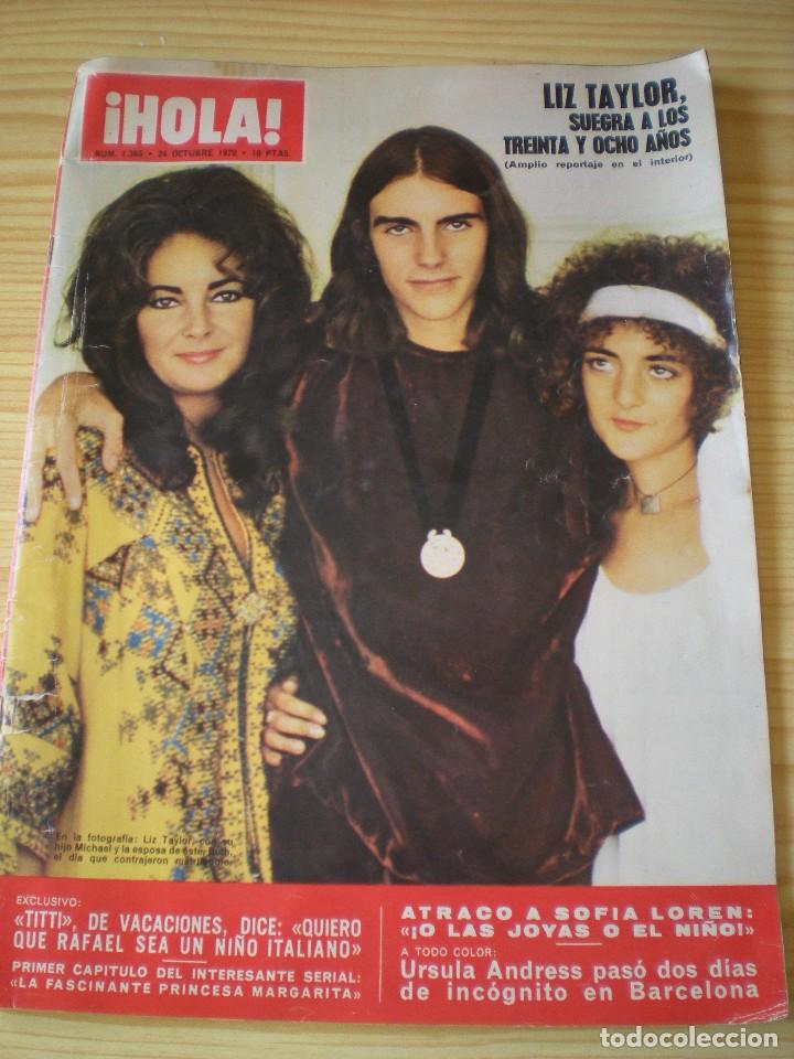 Collectionnisme de Magazine &iexcl;Hola!: Revista Hola n&ordm; 1365 de fecha 24 octubre 1970