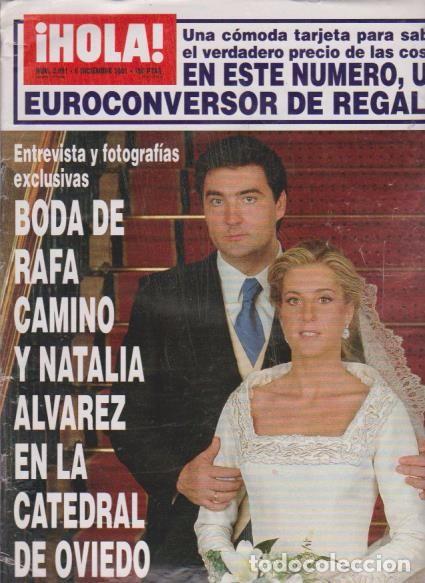 Collectionnisme de Magazine &iexcl;Hola!: ! HOLA &iexcl; N&ordm; 2991 - 6 DICIEMBRE 2001