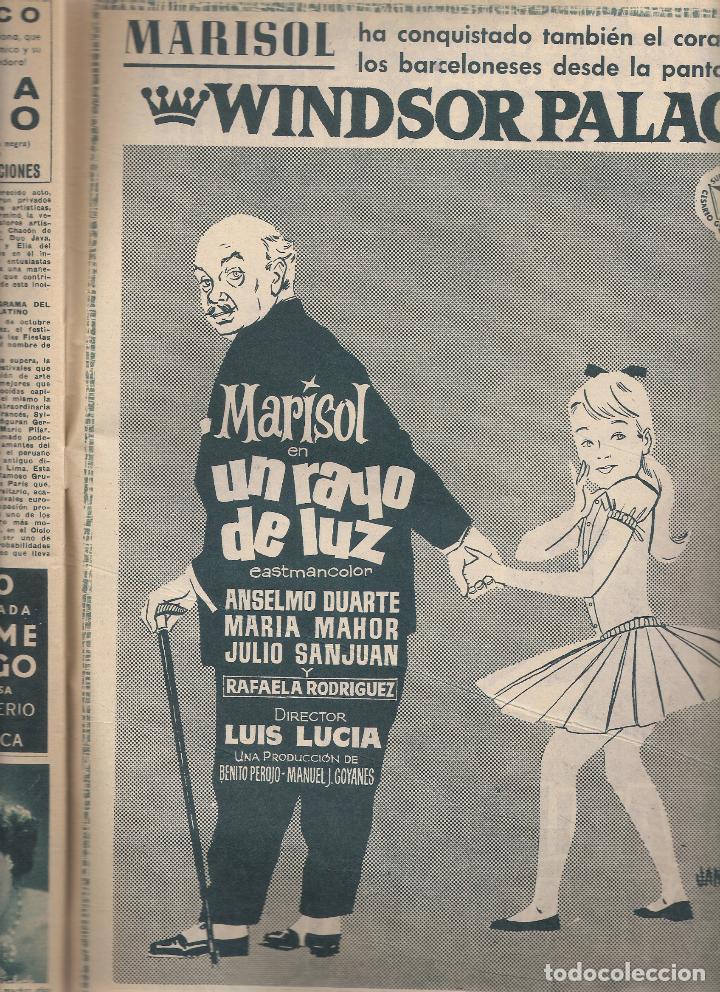 Coleccionismo de Revista Hola: COMPROMISO MATRIMONIAL DE BALDUINO Y FABIOLA *** HOLA A&Ntilde;O 1960 - Foto 2