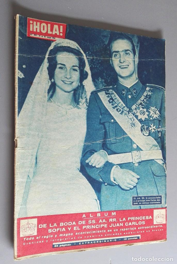 Collectionnisme de Magazine &iexcl;Hola!: ALBUM DE LA BODA DE SS.AA.RR. LA PRINCESA SOFIA Y EL PRINCIPE JUAN CARLOS
