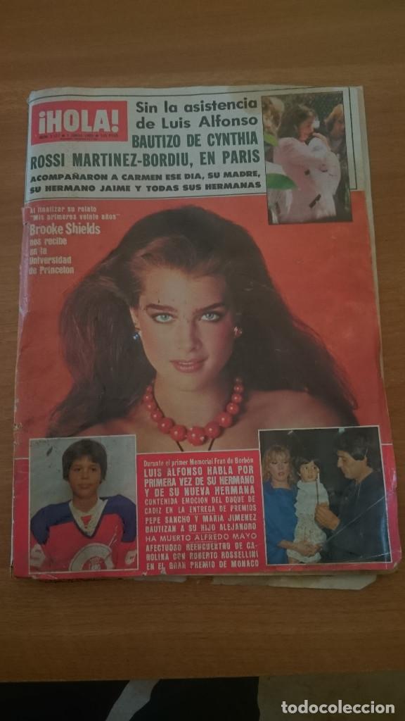 Collectionnisme de Magazine &iexcl;Hola!: REVISTA  HOLA - N&ordm; 2127-- N&ordm; 1 JUNIO - 1985