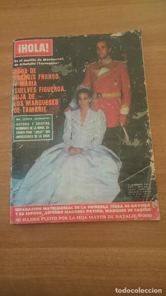 Collectionnisme de Magazine &iexcl;Hola!: REVISTA HOLA -  N&ordm; 1949-- 2 DE ENERO 1982