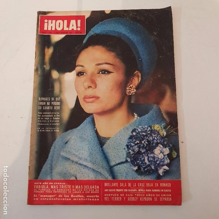 Collectionnisme de Magazine &iexcl;Hola!: HOLA . N&ordm; 1202 9 SEPTIEMBRE 1967