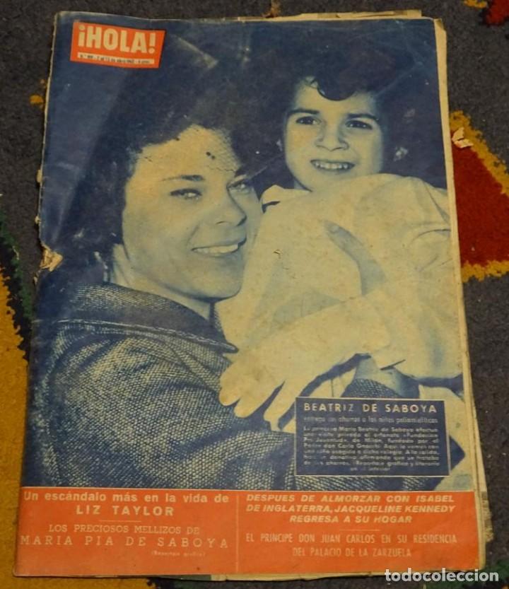 Collectionnisme de Magazine &iexcl;Hola!: Revista Hola 1962 Beatriz de Saboya
