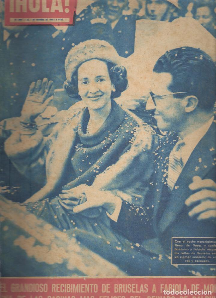 Sammeln von Zeitschriften &iexcl;Hola!: &iexcl; HOLA ! FABIOLA DE MORA *** EL RICIPE RANIERO Y LA PRINCESA GRACE DE MONACO