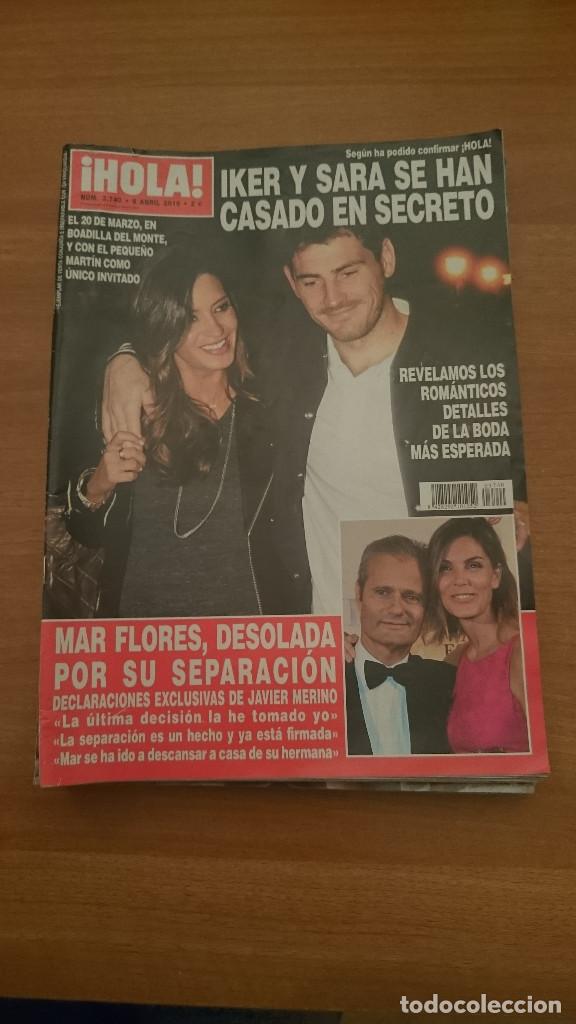 Collectionnisme de Magazine &iexcl;Hola!: LOTE DE 7 REVISTAS HOLA N&ordm; EN EL INTERIOR