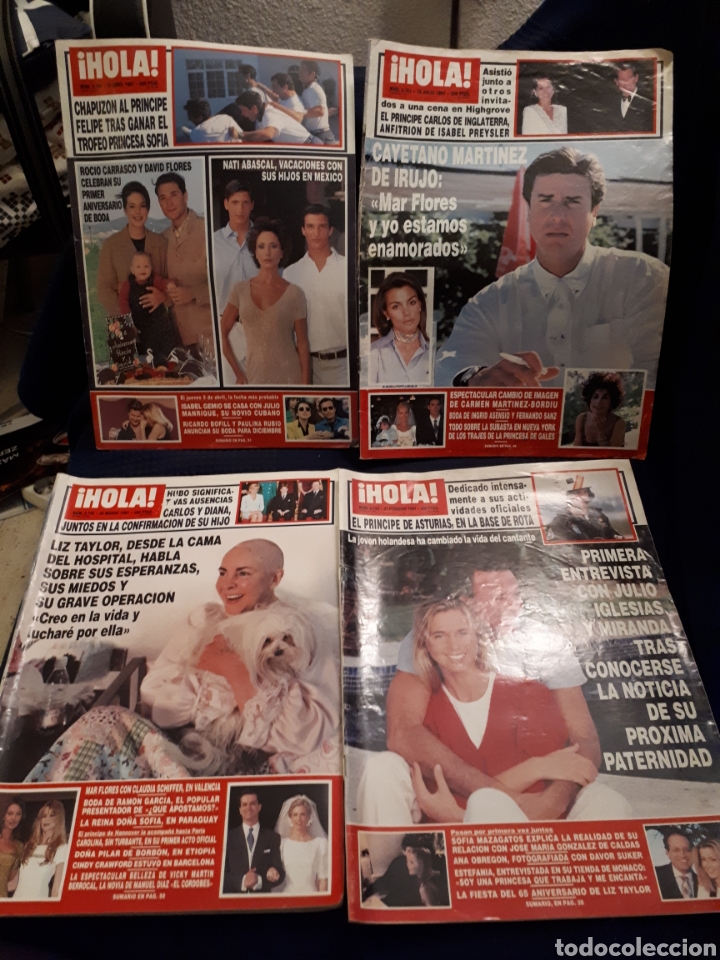 Coleccionismo de Revista Hola: Lote Revista HOLA 2742 2745 2848 2761