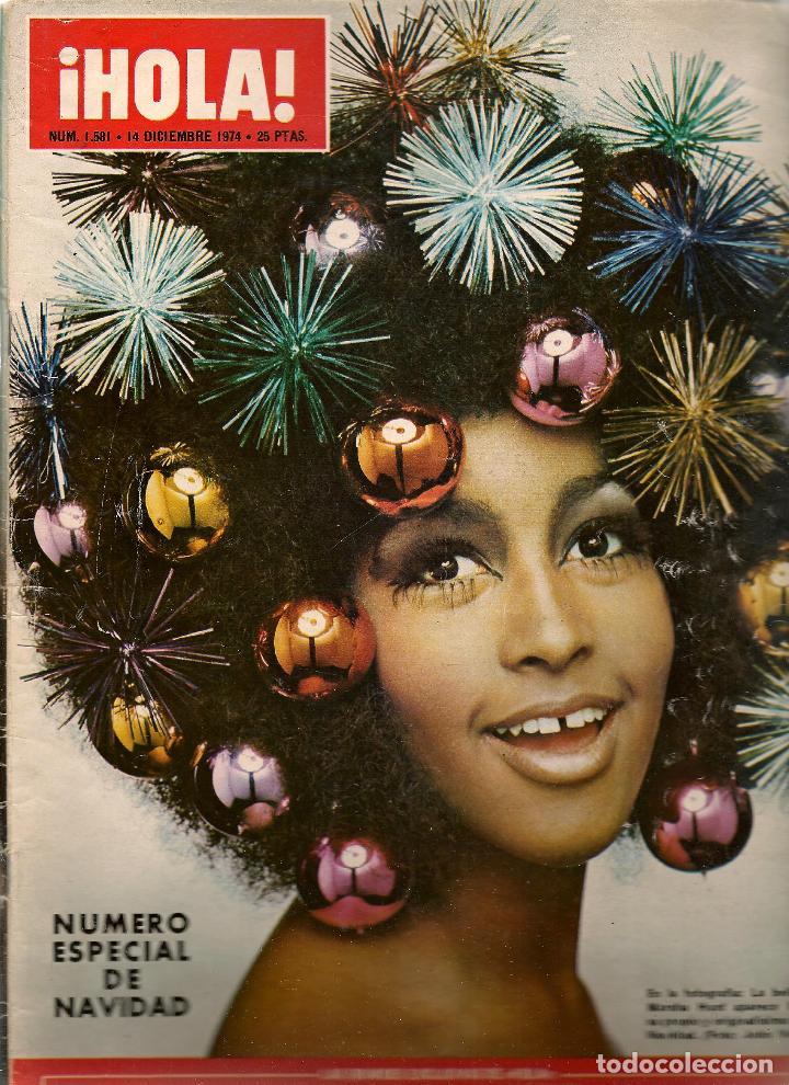 Collectionnisme de Magazine &iexcl;Hola!: &iexcl;HOLA!. N&ordm; 1581.ESPECIAL DE NAVIDAD. PRIMERA PEL&Iacute;CULA PARA ROSARIYO. 14 DICIEMBRE 1974.(ST/REVISTAS)