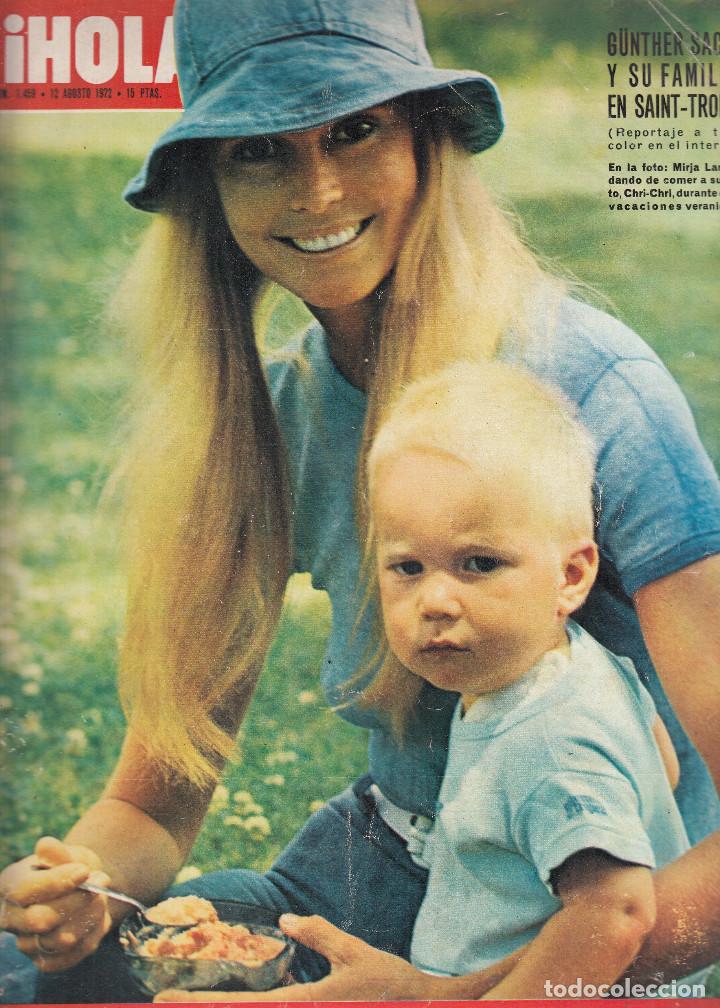 Sammeln von Zeitschriften &iexcl;Hola!: REVISTA HOLA N&ordm; 1459 A&Ntilde;O 1972. G&Uuml;NTHER SACHS Y SU FAMILIA. CRISTINA DE SUECIA. PONTI. REINA ISABEL.