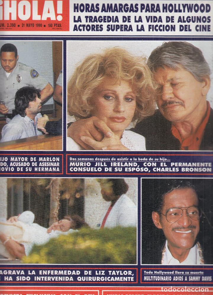 Coleccionismo de Revista Hola: REVISTA HOLA N&ordm; 2390 A&Ntilde;O 1990. CONSTANTINO DE GRECIA. NURIA ESPERT ELEGIDA EADY ESPA&Ntilde;A. JULIA OTERO.