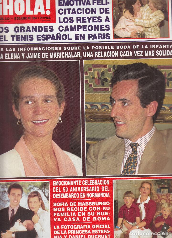 Sammeln von Zeitschriften &iexcl;Hola!: REVISTA HOLA N&ordm; 2601 A&Ntilde;O 1994. ELENA Y MARICHALAR. SOFIA DE HABSBURGO. ESTAFIA, DUCRUET E HIJA.