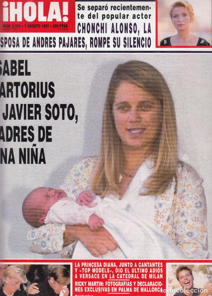 Sammeln von Zeitschriften &iexcl;Hola!: REVISTA HOLA N&ordm; 2765 A&Ntilde;O 1997. ISABER SARTORIUS Y JAVIER SOTO PADRES DE UNA NI&Ntilde;A. CONCHI.R. MARTIN.