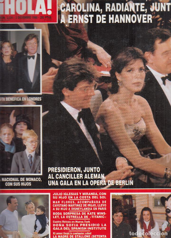 Coleccionismo de Revista Hola: REVISTA HOLA N&ordm; 2834 A&Ntilde;O 1998.CAROLINA Y HANNOVER. JULIO IGLESIAS Y MIRANDA. MAR FLORES Y CAYETANO.