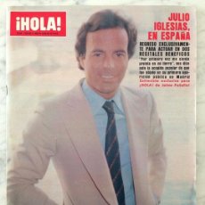 Coleccionismo de Revista Hola: HOLA - 1980 - JULIO IGLESIAS, SYDNE ROME, ORNELLA MUTI, MARÍA JIMÉNEZ, RAY CONNIFF, ROCIO DURCAL. Lote 53691477