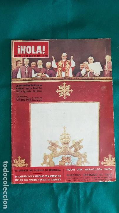 Sammeln von Zeitschriften &iexcl;Hola!: REVISTA HOLA N&ordm; 983 (29-06-1963) CARDENAL MONTINI