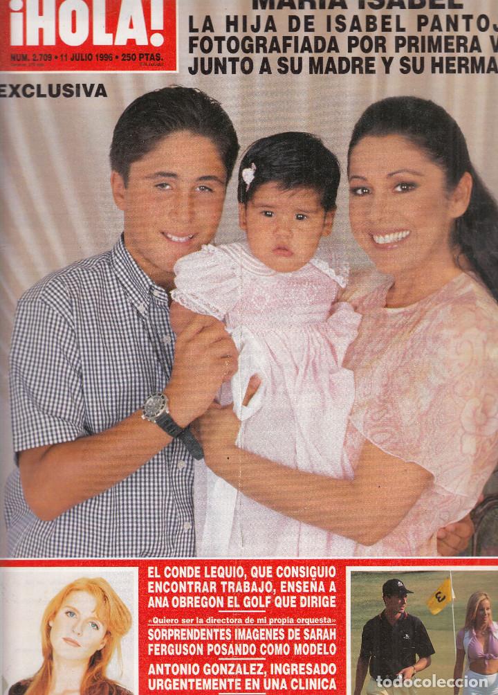 Coleccionismo de Revista Hola: REVISTA HOLA N&ordm; 2709 A&Ntilde;O 1996. ISABEL PANTOJA. SARAH FERGUSON.ANTONIO GONZALEZ. PRINCIPE DE ASTURIAS