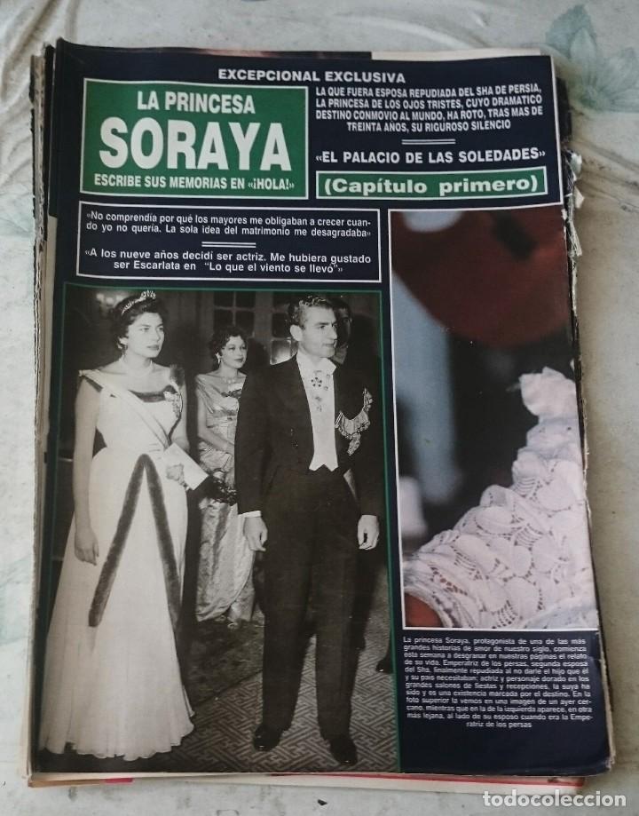 Sammeln von Zeitschriften &iexcl;Hola!: La princesa Soraya escribe sus memorias. 6 cap&iacute;tulos (1990)
