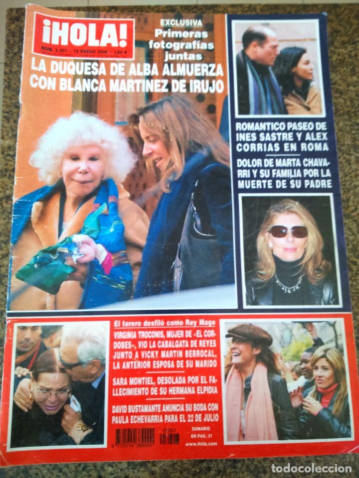 Sammeln von Zeitschriften &iexcl;Hola!: REVISTA HOLA - N&ordm; 3207 - ENERO 2006 -- LA DUQUESA DE ALBA --