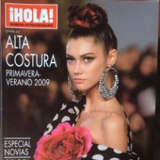 Coleccionismo de Revista Hola: HOLA, NUMERO EXTRAORDINARIO, ALTA COSTURA PRIMAVERA VERANO 2009. Lote 237547595