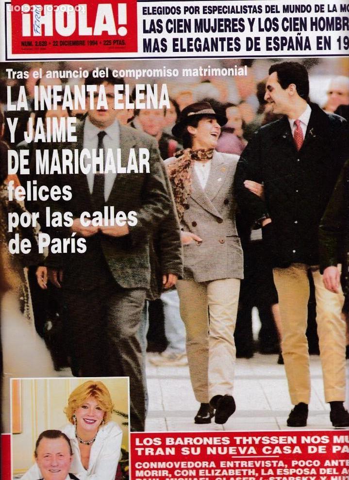 Collectionnisme de Magazine &iexcl;Hola!: &iexcl; HOLA ! - N&ordm; 2.628 - 22 DICIEMBRE 1994