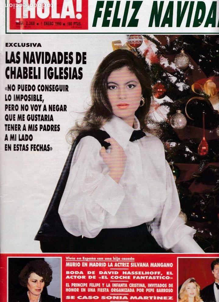Collectionnisme de Magazine &iexcl;Hola!: &iexcl; HOLA ! - N&ordm; 2.368 - 1 ENERO 1990