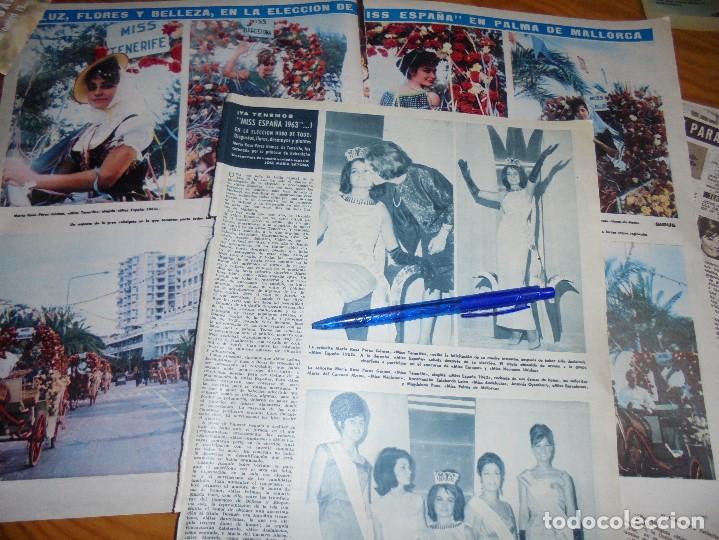 Collezionismo di Rivista &iexcl;Hola!: RECORTE : ELECCION DE MISS ESPA&Ntilde;A EN PALMA DE MALLORCA. HOLA, JUNIO 1963 ()