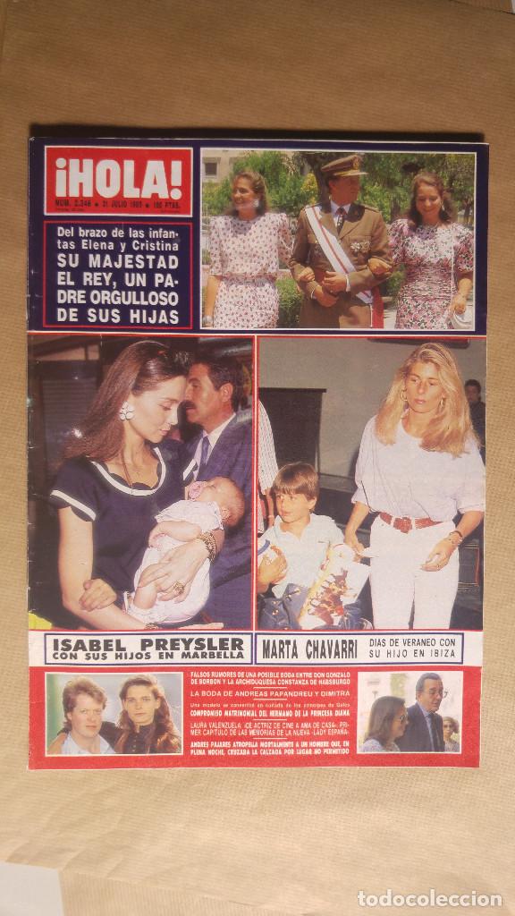 Coleccionismo de Revista Hola: HOLA. MIGUEL B. LITRI, L. VALENZUELA, BILL WYMAN, PRINCIPE FELIPE