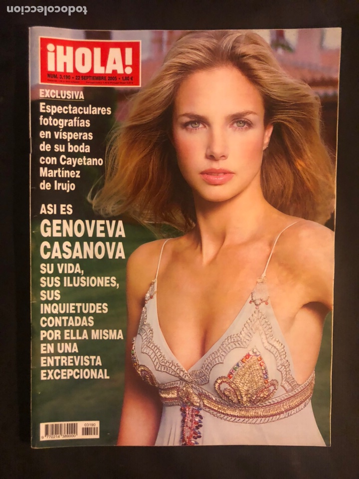 Collectionnisme de Magazine &iexcl;Hola!: &iexcl;HOLA! N&deg;3190 (SEPTIEMBRE, 2005). GENOVEVA CASANOVA, FRAN RIVERA, CAYETANA