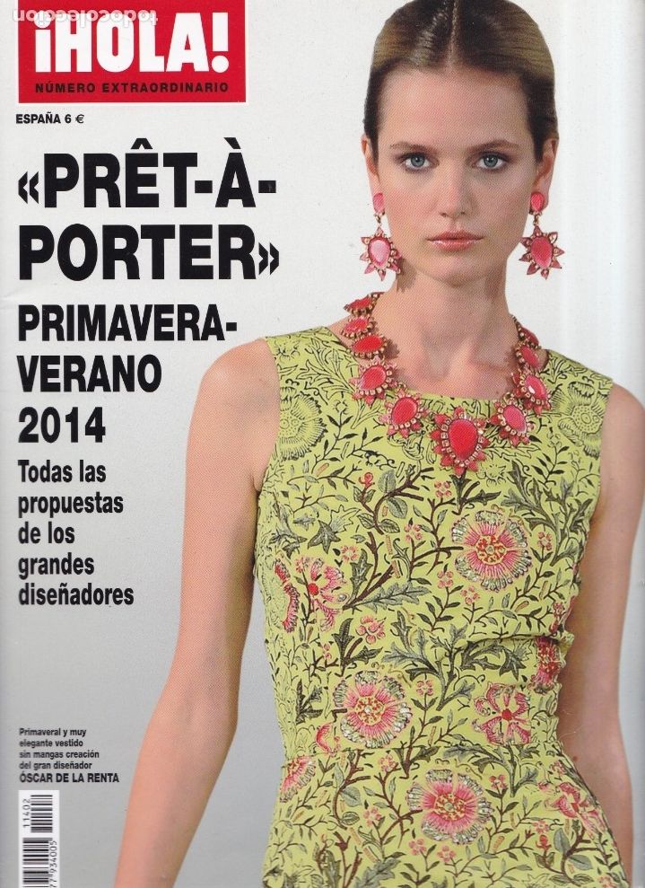 Sammeln von Zeitschriften &iexcl;Hola!: &iexcl;HOLA! - PR&Ecirc;T-&Agrave;-PORTER - PRIMAVERA-VERANO - 2014 - NUMERO EXTRAORDINARIO
