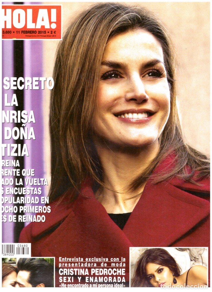 Collectionnisme de Magazine &iexcl;Hola!: HOLA 3680: REINA LETIZIA / GISELE BUNDCHEN / TOM BRADY / MANUELA VELLES / TAYLOR SWIFT