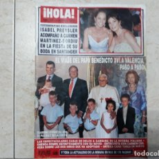 Coleccionismo de Revista Hola: ISABEL PREYSLER,CARMEN CERVERA ETC..HOLA 3233
