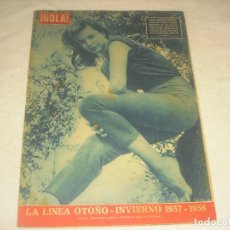 Coleccionismo de Revista Hola: HOLA! N. 675.AGOSTO 1957 . EN PORTADA SUSAN HARRISON. LINEA OTOÑO INVIERNO 1957 1958. Lote 182463843