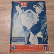 Coleccionismo de Revista Hola: HOLA 849 ,DICIEMBRE 1960.,FABIOLA,EL SHA Y FARAH ,LIZ TAYLOR ETC... Lote 184636925