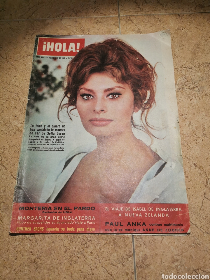 Collectionnisme de Magazine &iexcl;Hola!: Revista Hola n&uacute;mero 965
