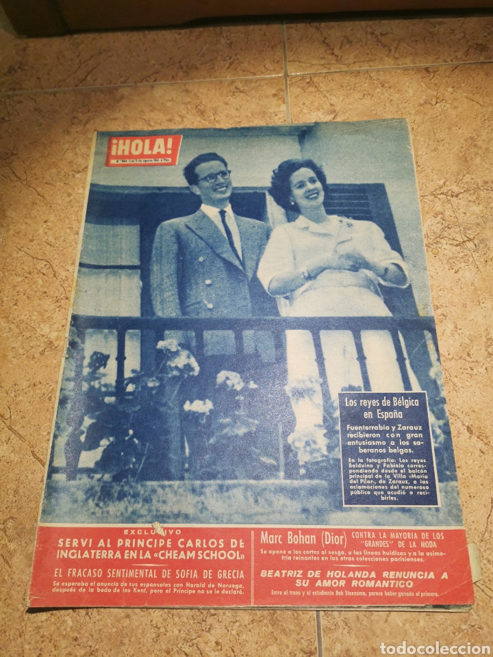Collectionnisme de Magazine &iexcl;Hola!: Revista Hola n&uacute;mero 884