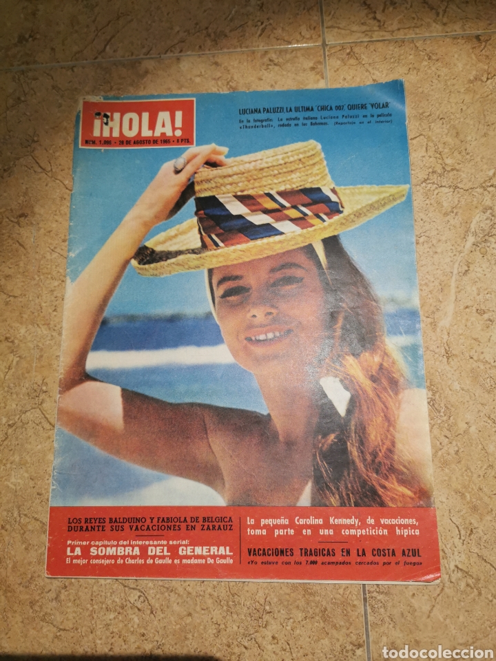 Collectionnisme de Magazine &iexcl;Hola!: Revista Hola n&uacute;mero 1096