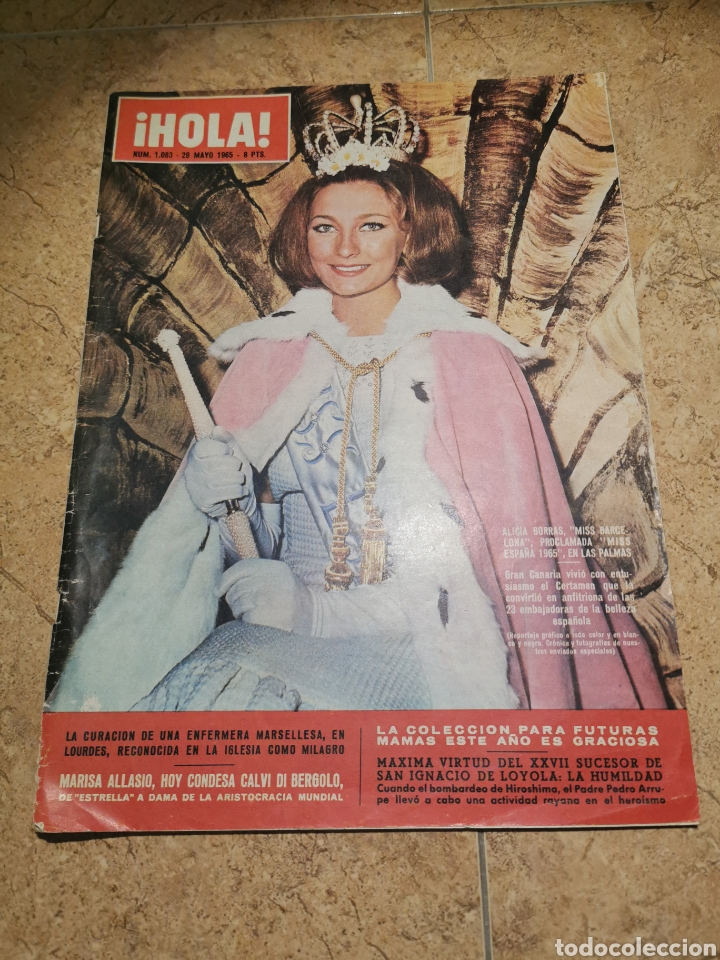 Collectionnisme de Magazine &iexcl;Hola!: Revista Hola n&uacute;mero 1083