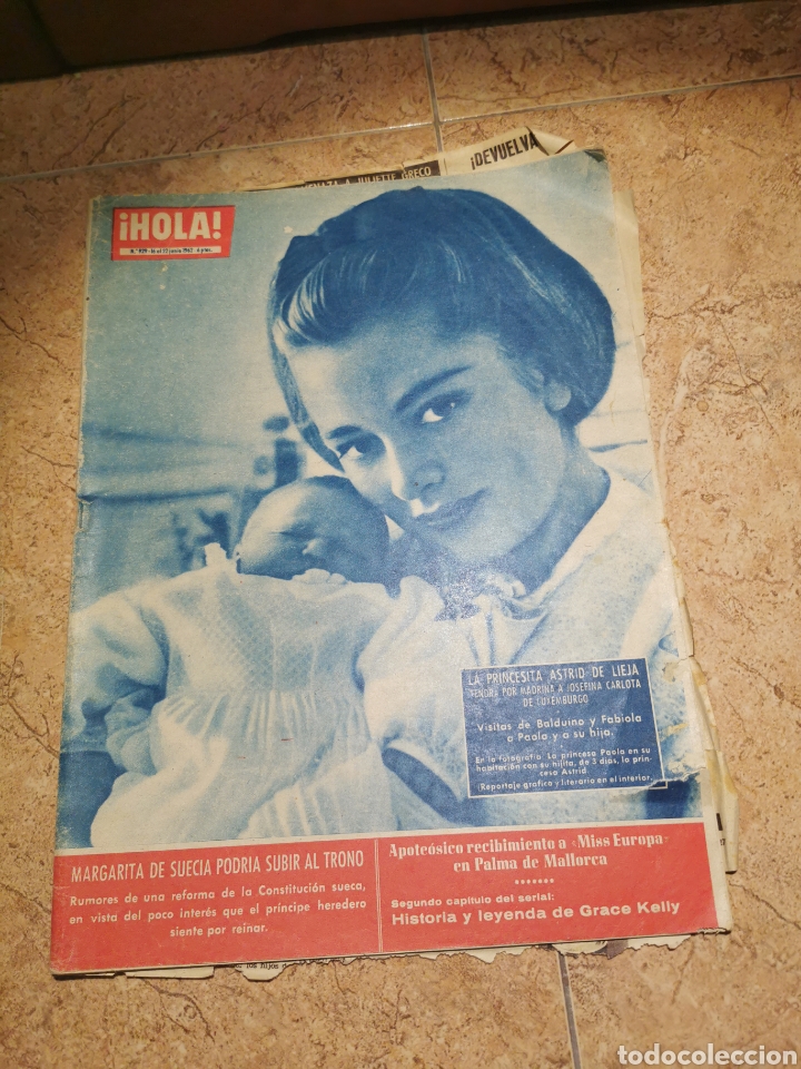 Collectionnisme de Magazine &iexcl;Hola!: Revista Hola n&uacute;mero 929