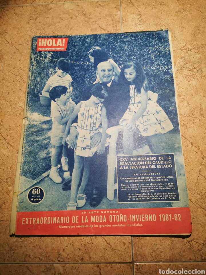 Collectionnisme de Magazine &iexcl;Hola!: Revista Hola n&uacute;mero 892
